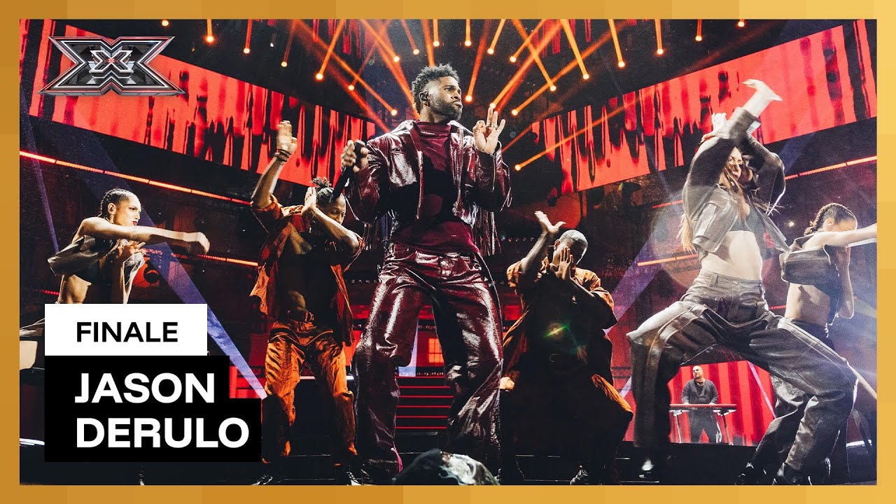 Jason Derulo ospite canta a Napoli le sue hit | Finale X Factor 2025