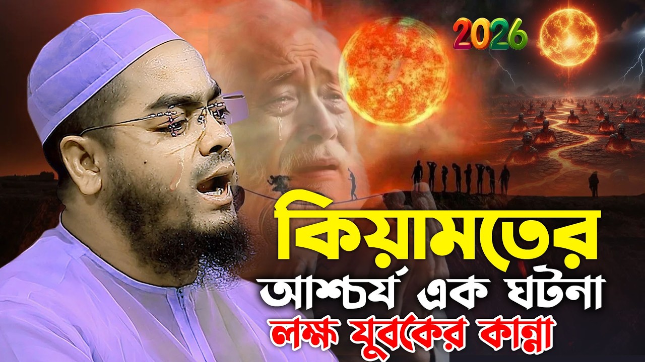 রমজানে হাশরের ময়দানের কান্নার ওয়াজ ২০২৬, হাফিজুর রহমান সিদ্দিকী ওয়াজ 2026 | hafizur rahman waz 2026