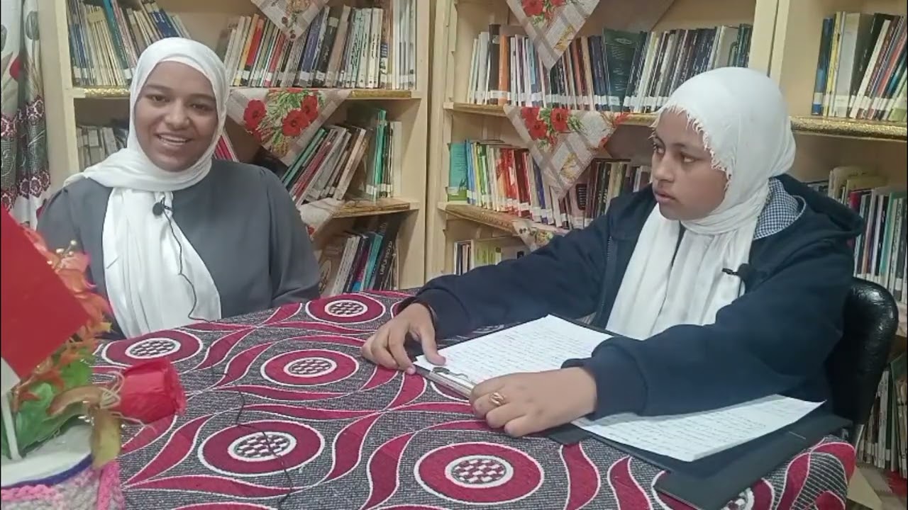 حديث صحفى التحدى والقراءة