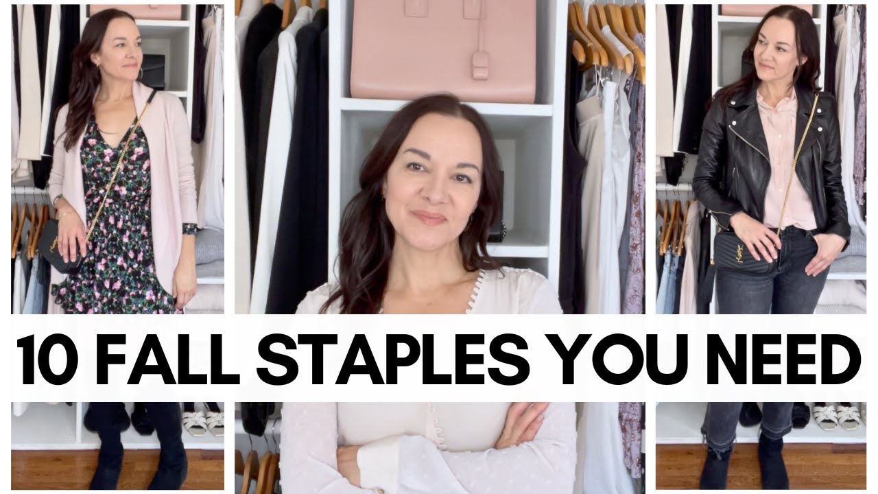 10 Fall Capsule Wardrobe Staples EVERY Woman Needs