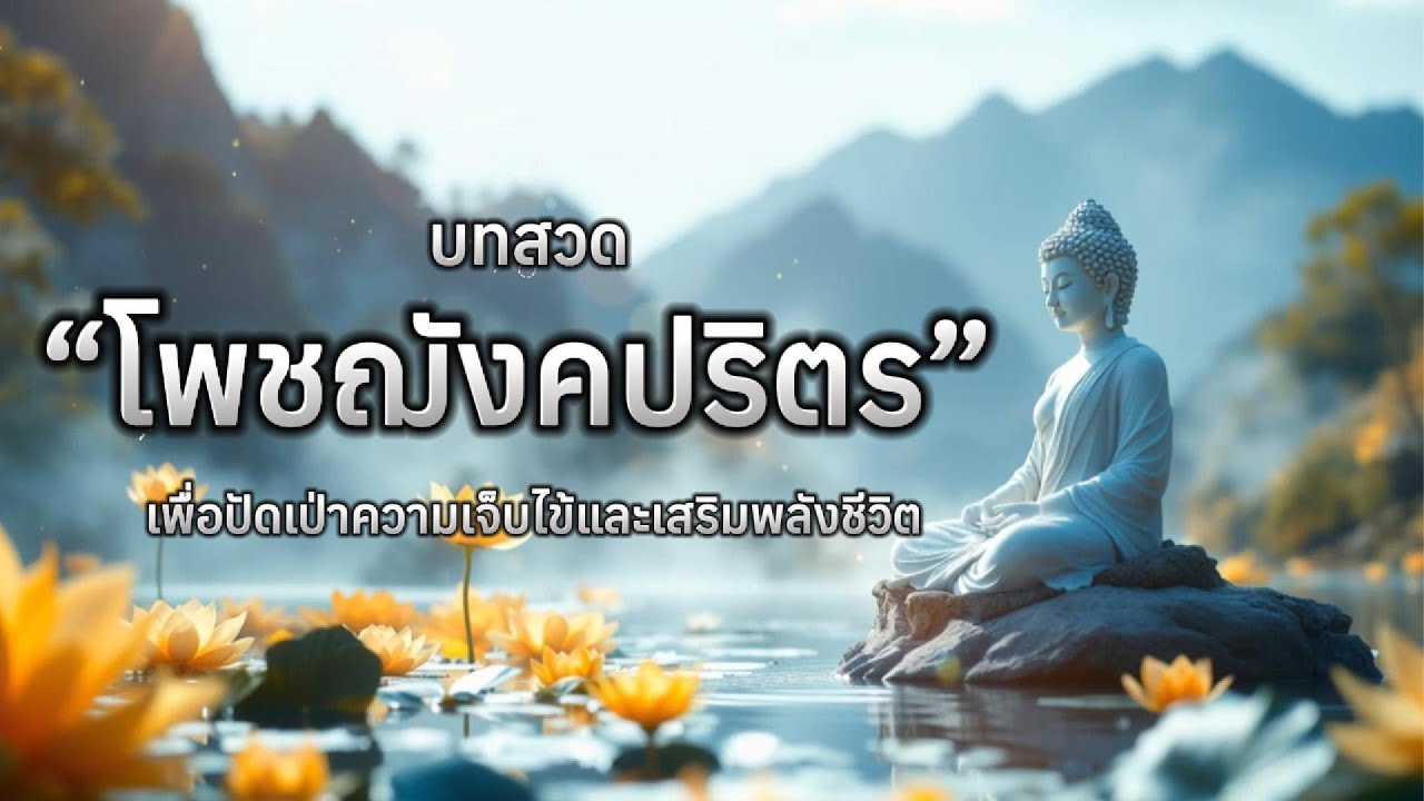 ✨“โพชฌังคปริตร 3 จบ” | บทแห่งแสงบุญ  สวดเพื่อเสริมพลังชีวิต ป้องกันโรคภัย ฟื้นใจให้สงบ #โพชฌังคปริตร