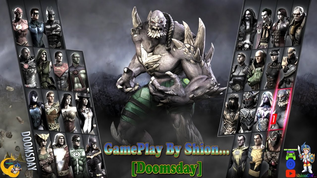 Injustice - Gods Among Us - UE - [GamePlay!!!] {PART24 - ARCADE} [Doomsday] (SHION) 😄🐲🎮🇵🇹