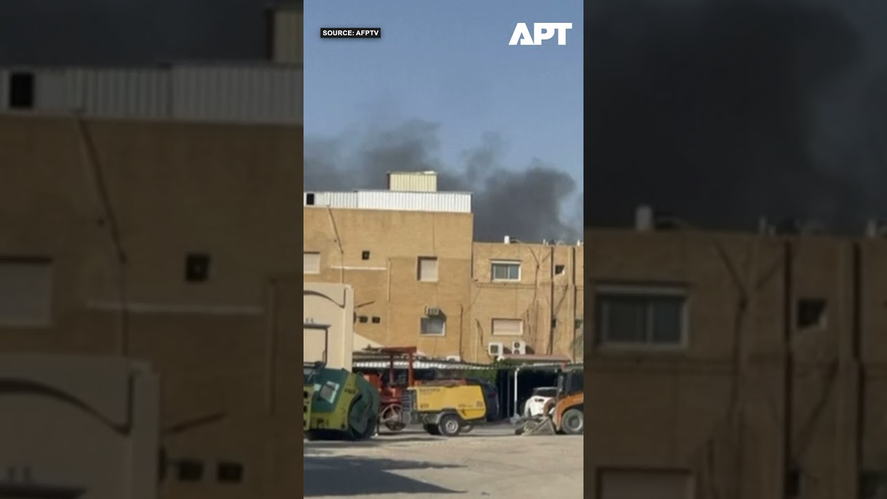 Smoke Rises from US Embassy Compound in Kuwait City Amid Regional Tensions | APT