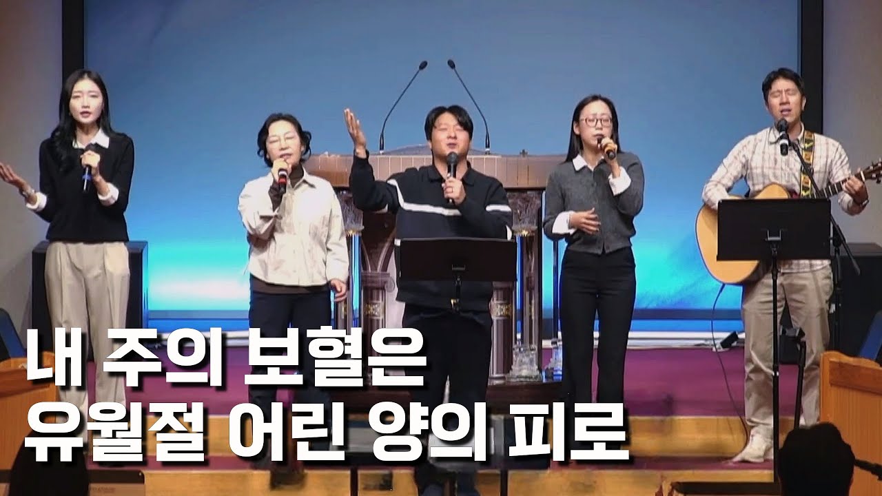 내 주의 보혈은 / 유월절 어린 양의 피로