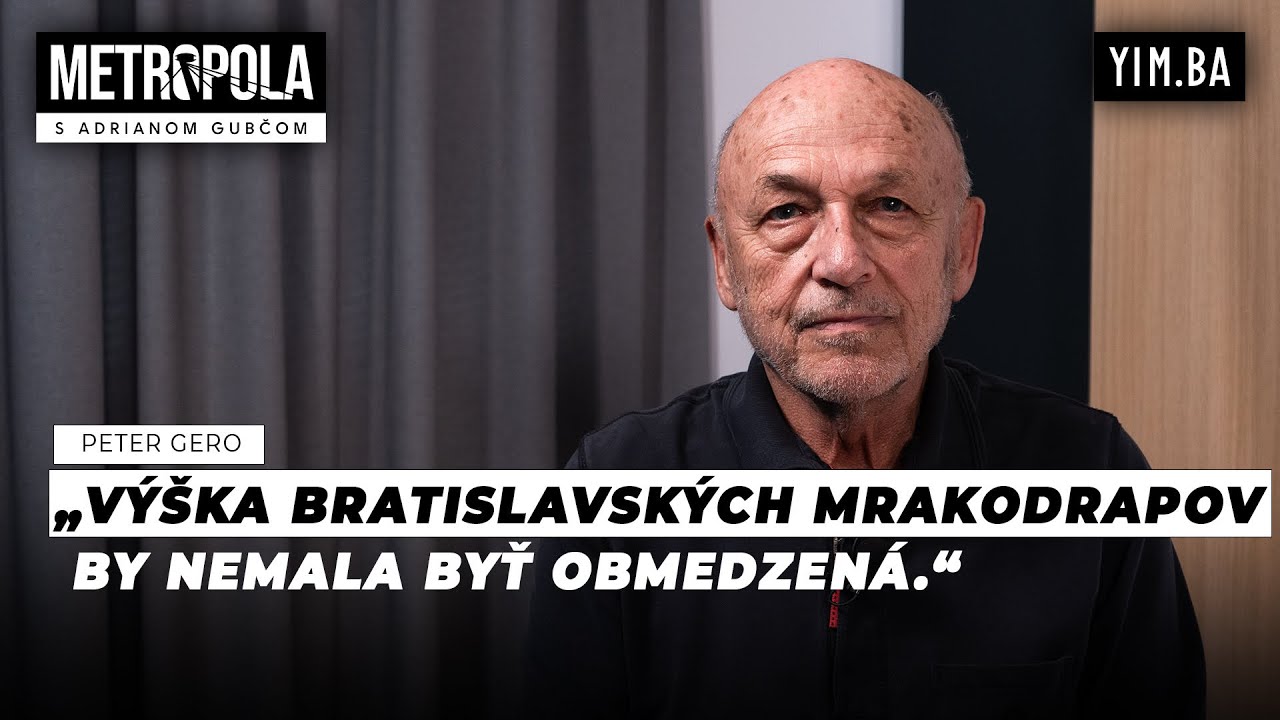 Urbanista Peter Gero: Praha alebo Viedeň môžu Bratislave závidieť