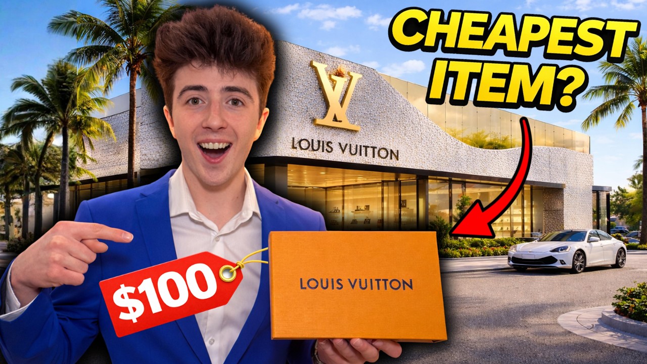 Я купил самую дешевую вещь от Louis Vuitton *Безумное видео*