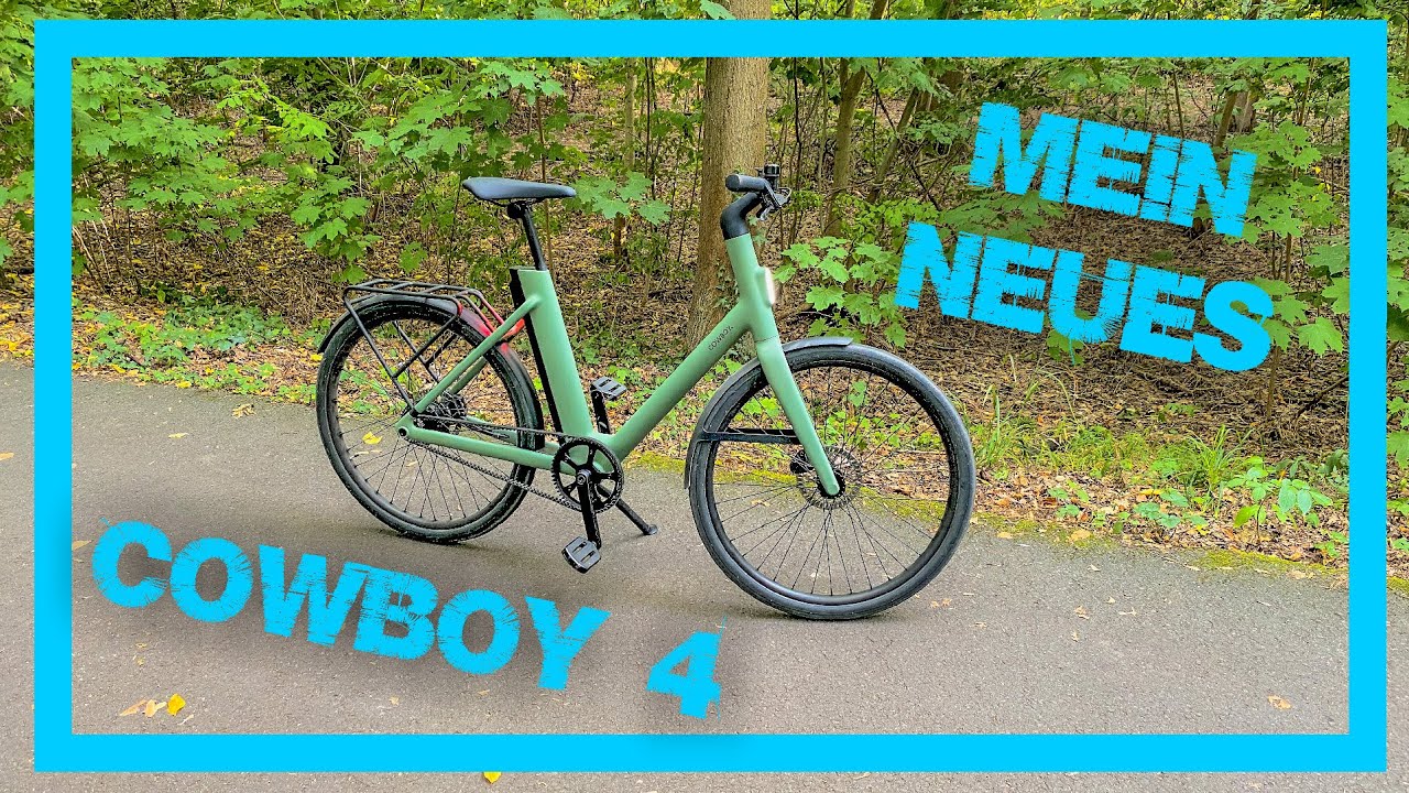 Mein neues COWBOY 4-ST E-Bike - Die Outdoor-Maschine! #cowboy