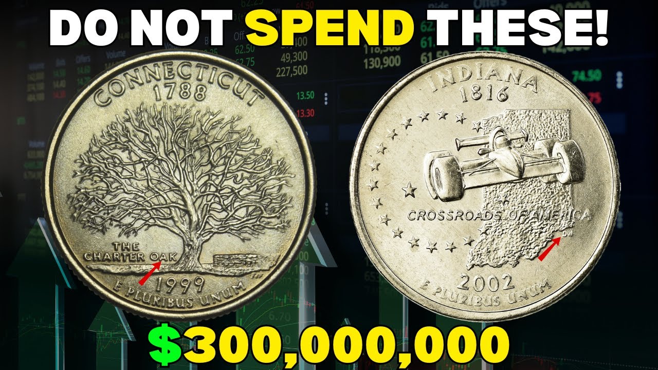 These Most Rare State Quarters Can Be Sold For Big $$$ In 2026 – You Can Find These in Your Change!