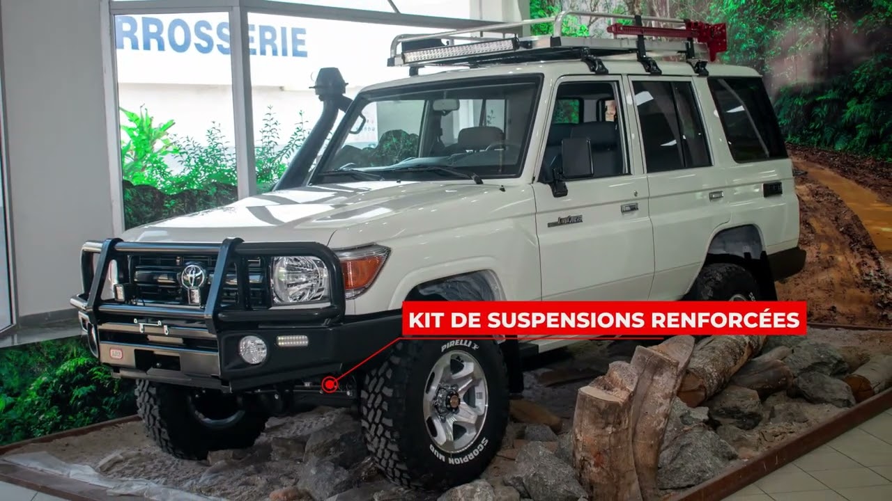 D&eacute;couvrez le LC76 m&eacute;tamorphos&eacute; by CFAO Congo