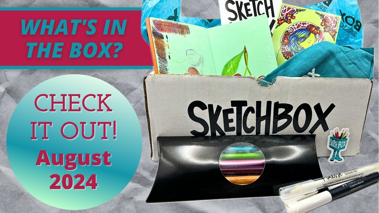 Sketchbox Opeining & Artwork: August 2024 Review