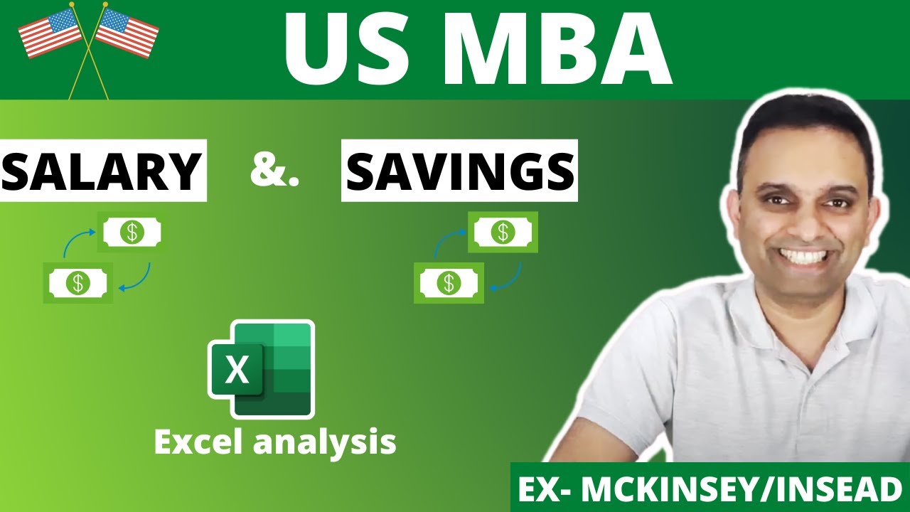 US MBA - Salary, Post-MBA Expenses, Savings, and Payback period | Explained with Excel