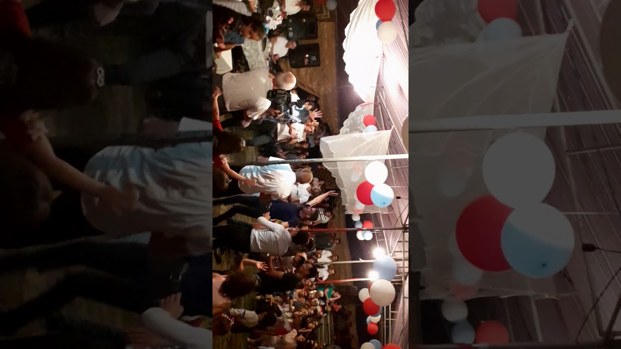 Səki Baş Küngüt kəndi. Palatka toyu