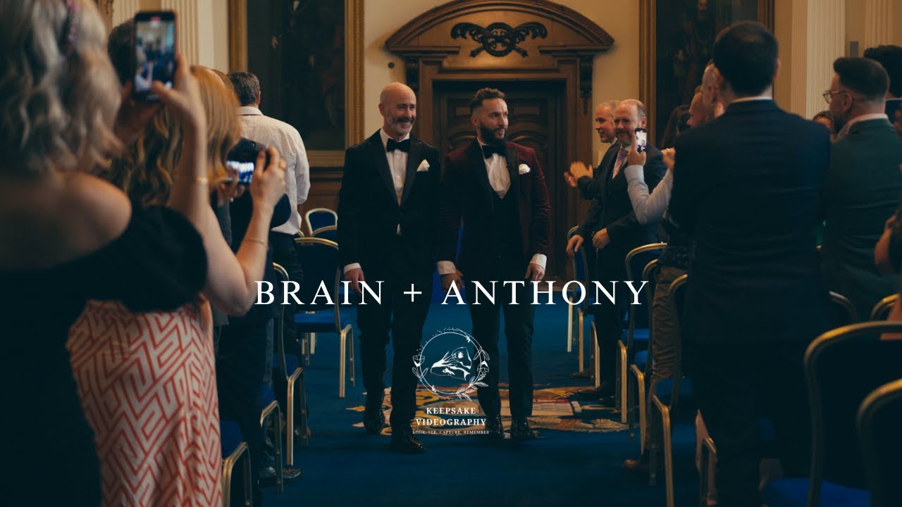 Brian & Anthony’s Elegant Wedding Day at Belfast City Hall and AMPM