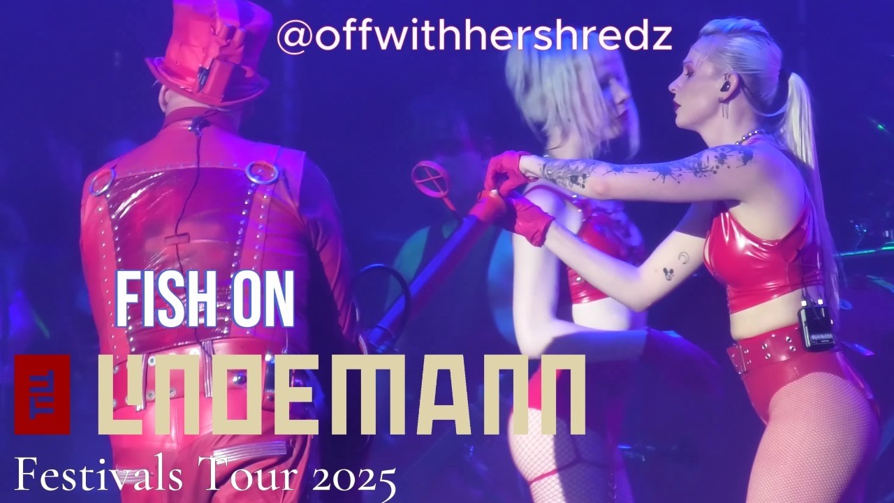Fish On - Constance Antoinette - Till Lindemann - Festivals Tour 2025 - Multicam