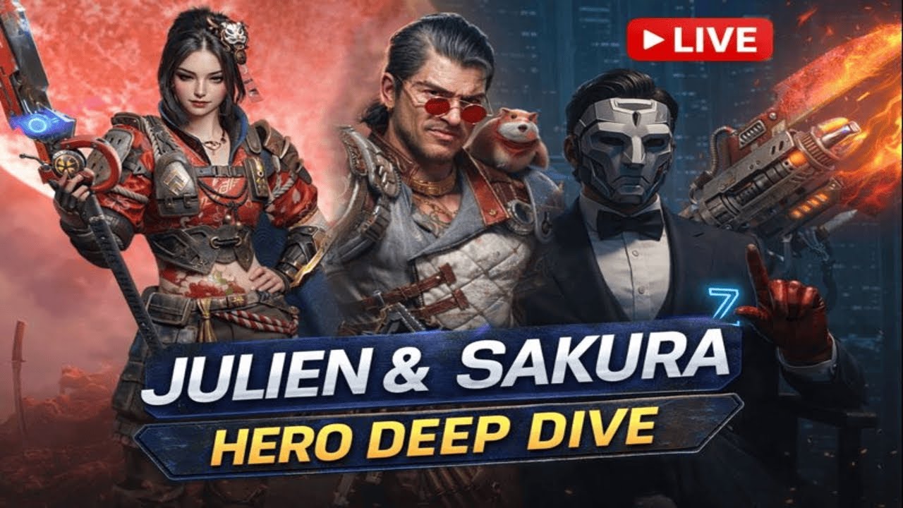 Julien & Sakura Hero Kit Deep Dive | Pros, Cons & Synergies | #doomsdaylastsurvivors