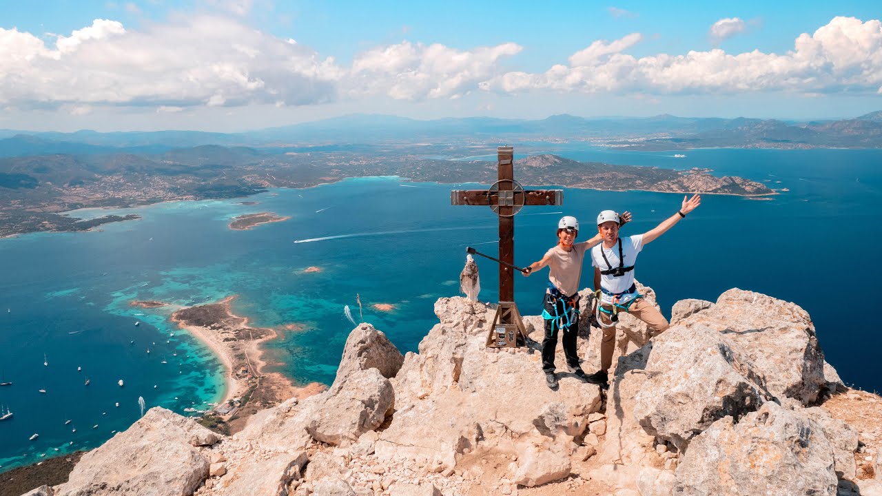 LA MIA PRIMA FERRATA IN PARADISO | Isola di Tavolara • Punta Cannone 565m • SARDEGNA