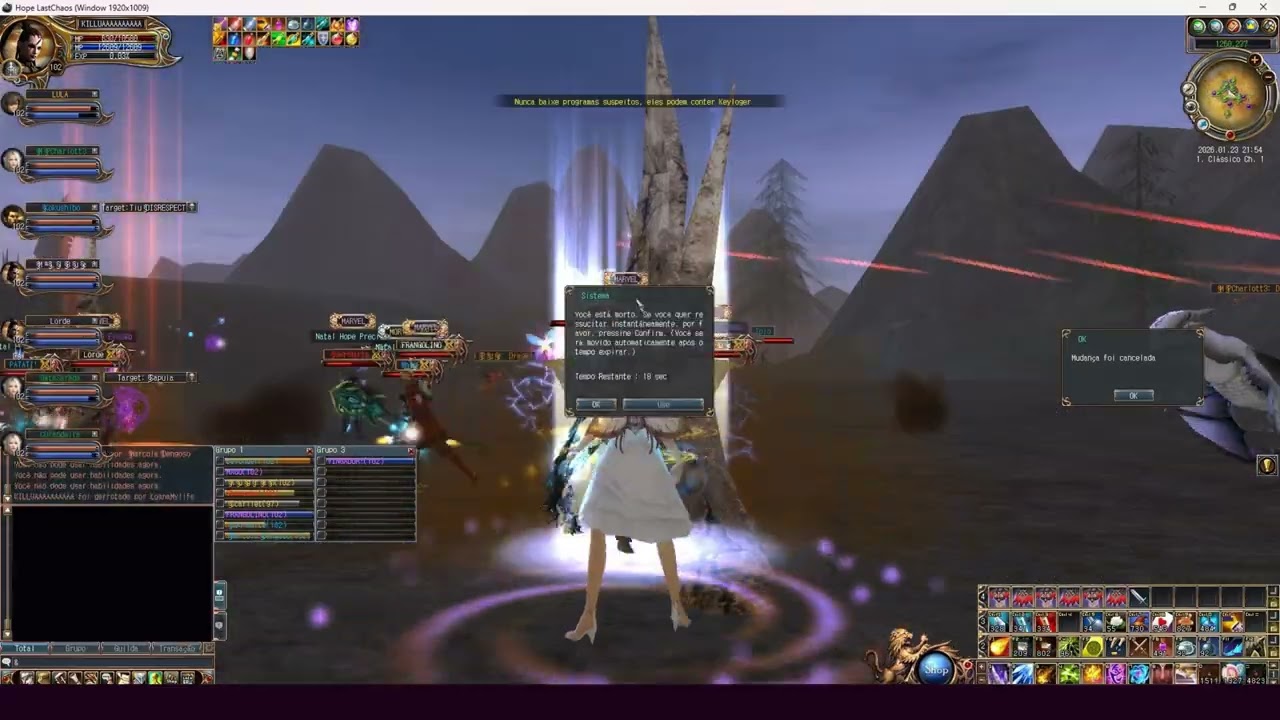 PvP Hope Last Chaos 23/01/2026
