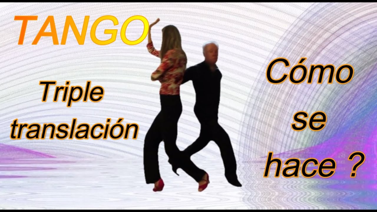 TANGO  Video Triple translación. Contestando preguntas, y van...