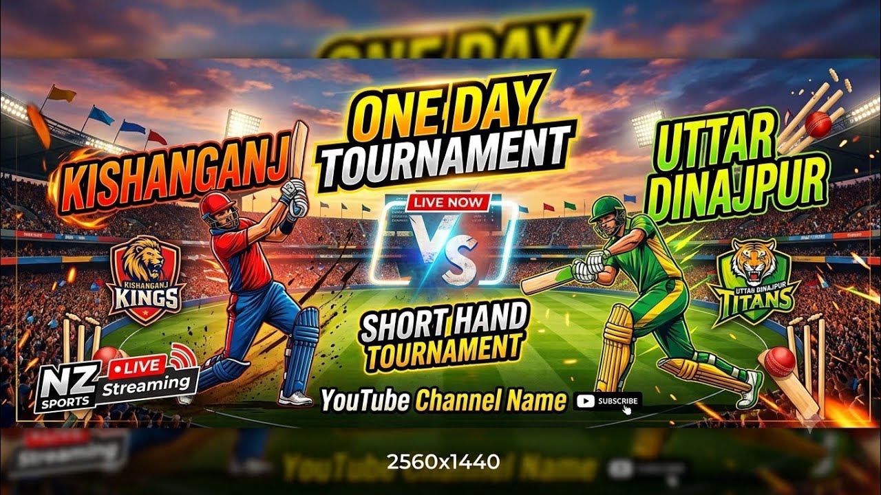 LIVE || KISHANGANJ VS UTTAR DINAJPUR SHORT HAND || ONE DAY TOURNAMENT || 2026 ||