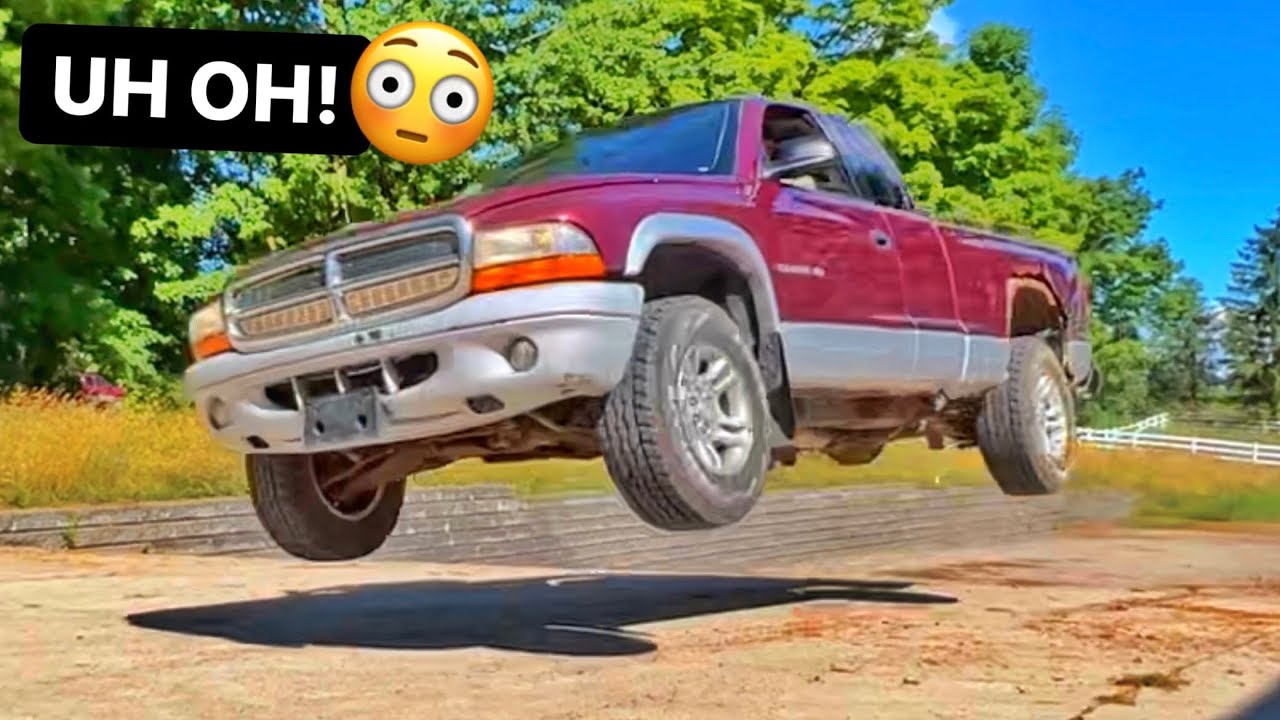$1500 Dodge Dakota: The Ultimate Jumping Challenge!