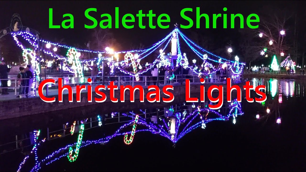 La Salette Shrine Christmas Lights, 2022