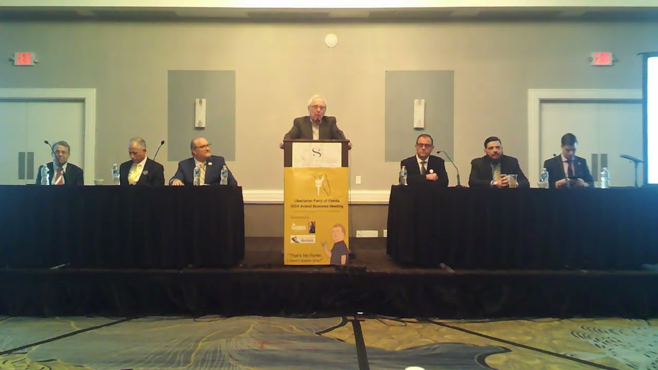 LPFCON24 Libertarian Party Presidential Debate