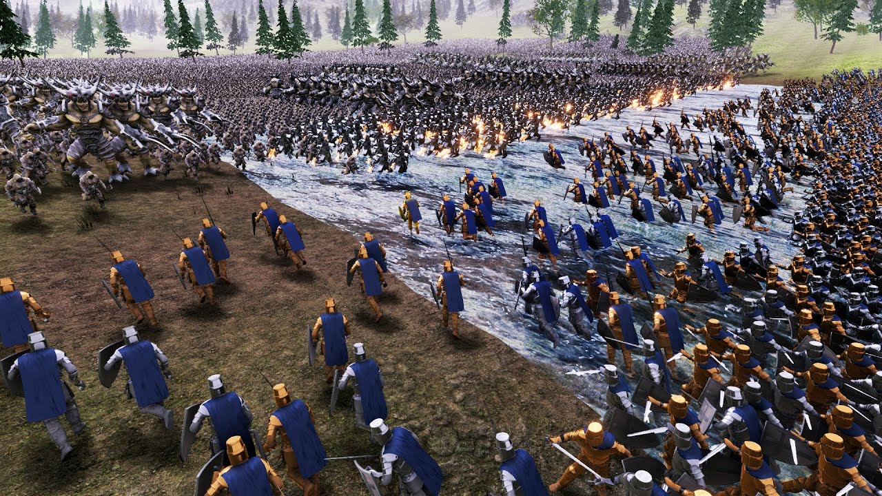 Evil Lay Siege to Castle 4 Ultimate Epic Battle Simulator UEBS