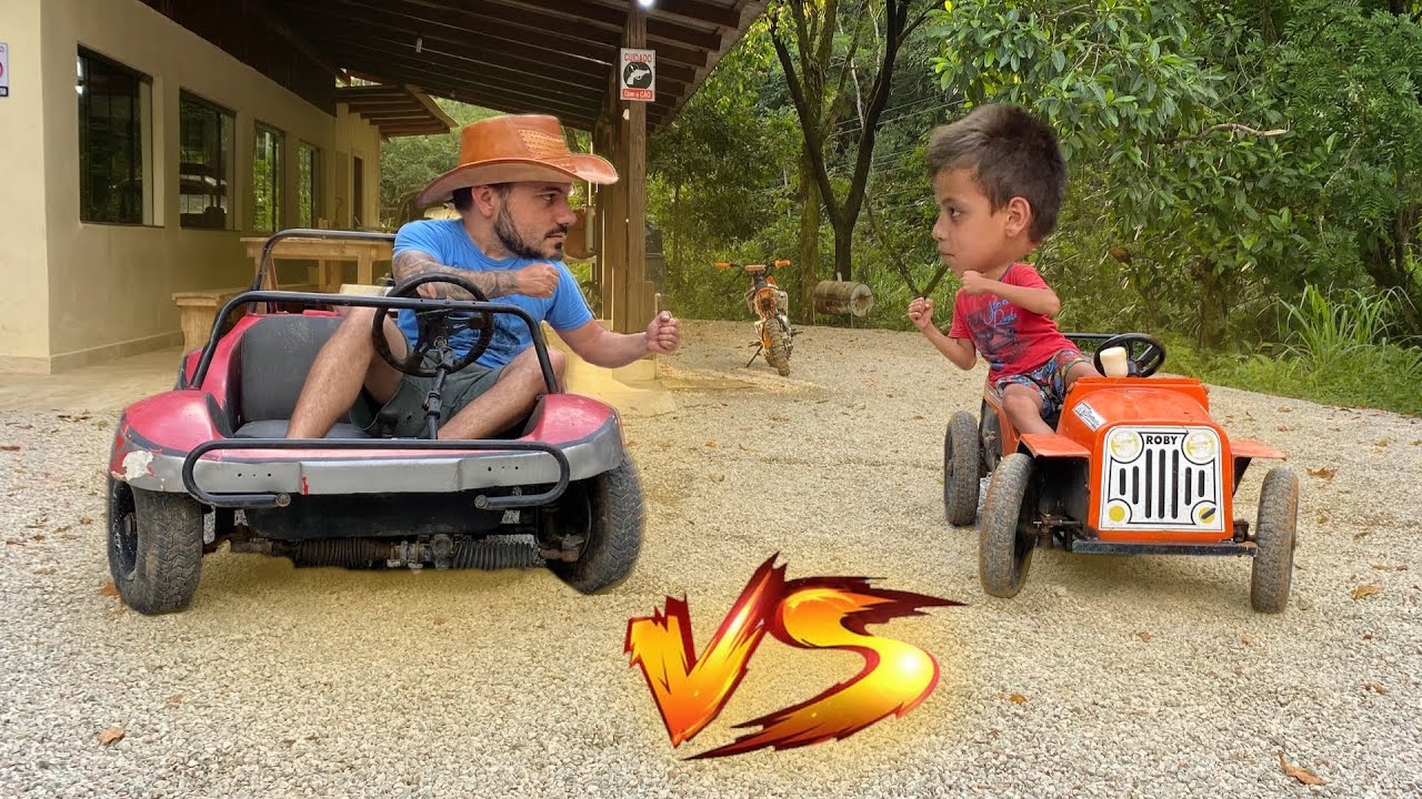 APOSTAMOS CORRIDA ATÉ NO OUTRO SÍTIO (QUEM GANHOU?).