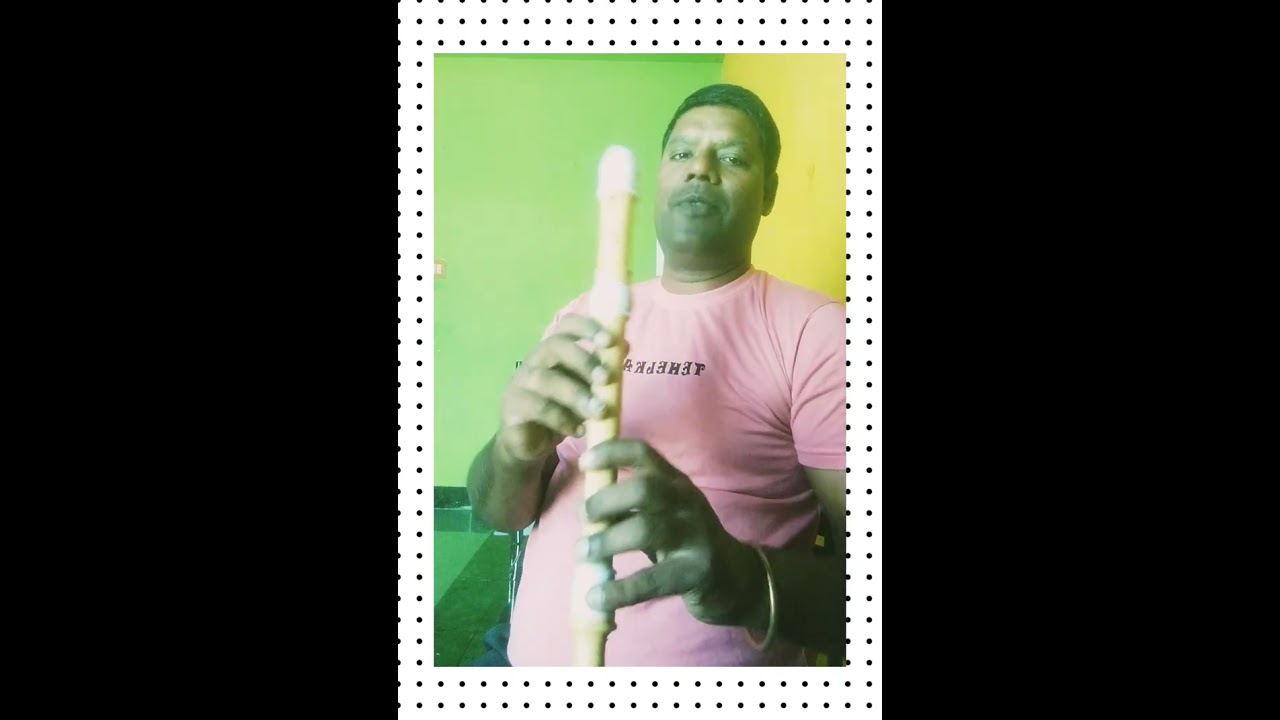 Flute - Treble (Alto) Recorder introduction in Tamil by Moise (WSM) 