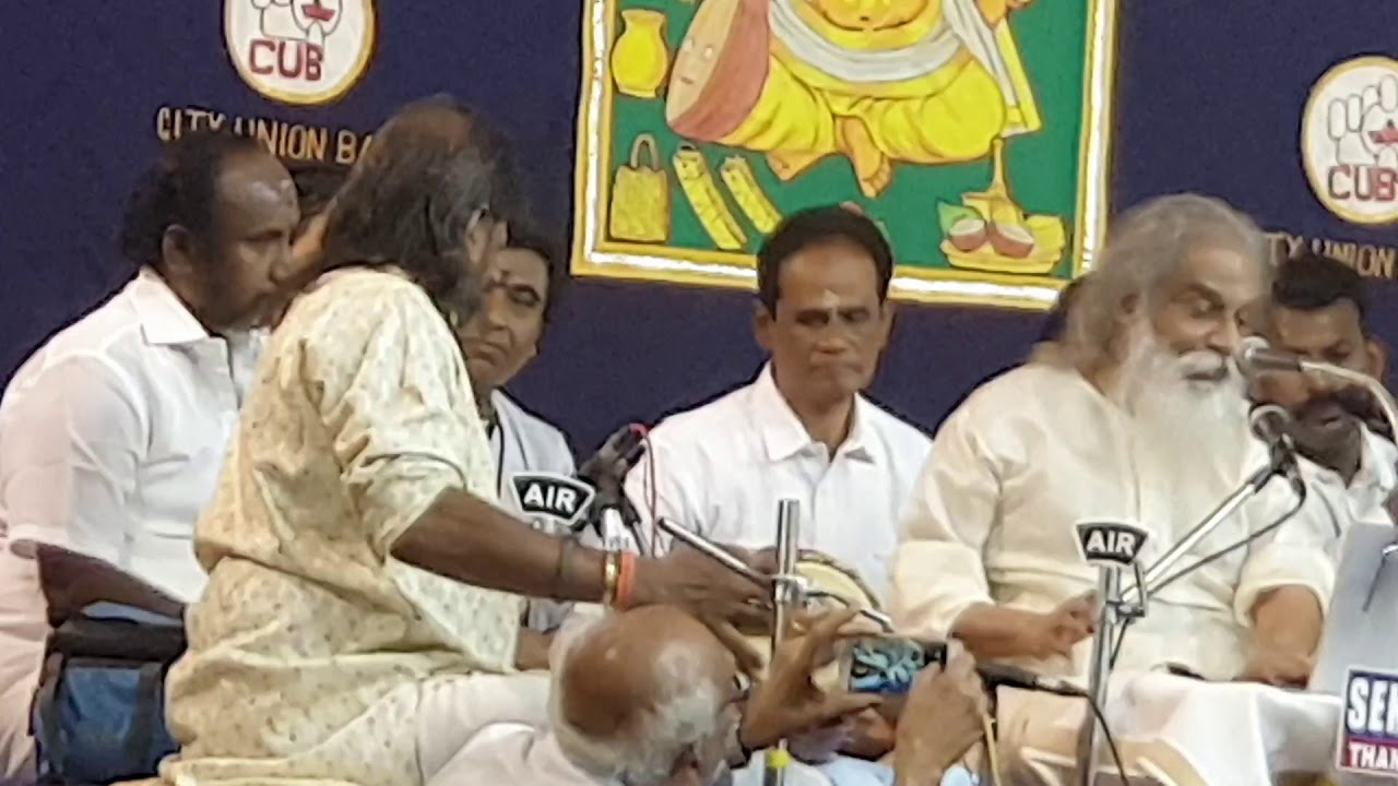 Yesudas @ 172 Thyagaraja Aradhana - video 3 - Balakanagamaya - Atana