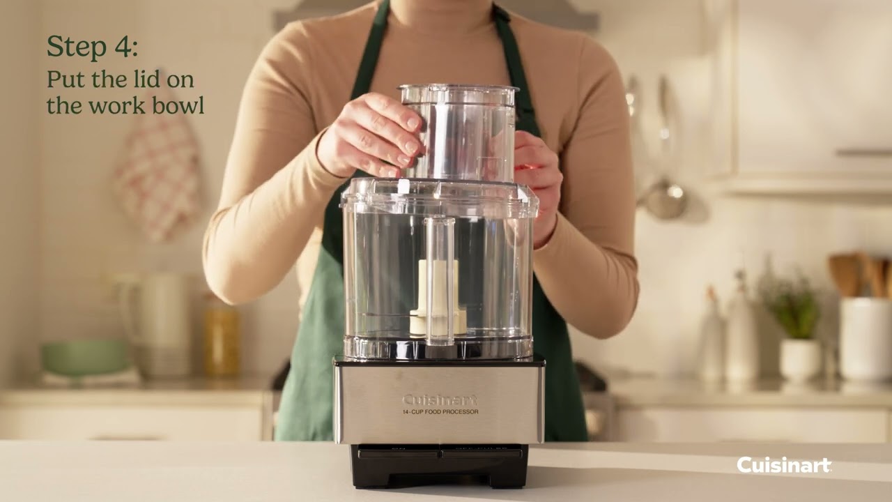Как собрать | Кухонный комбайн Cuisinart&reg; Custom на 14 чашек