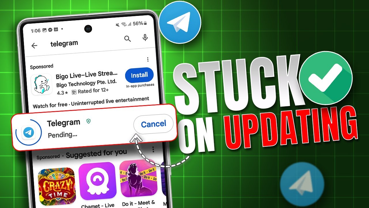 How To Fix Telegram Stuck on Updating | Resolve Telegram Update Issue