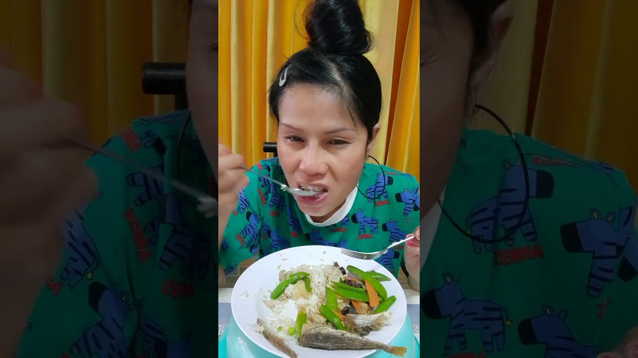 Ep.750  ผักรวมราดข้าว อาหารจานเดียวจ้า