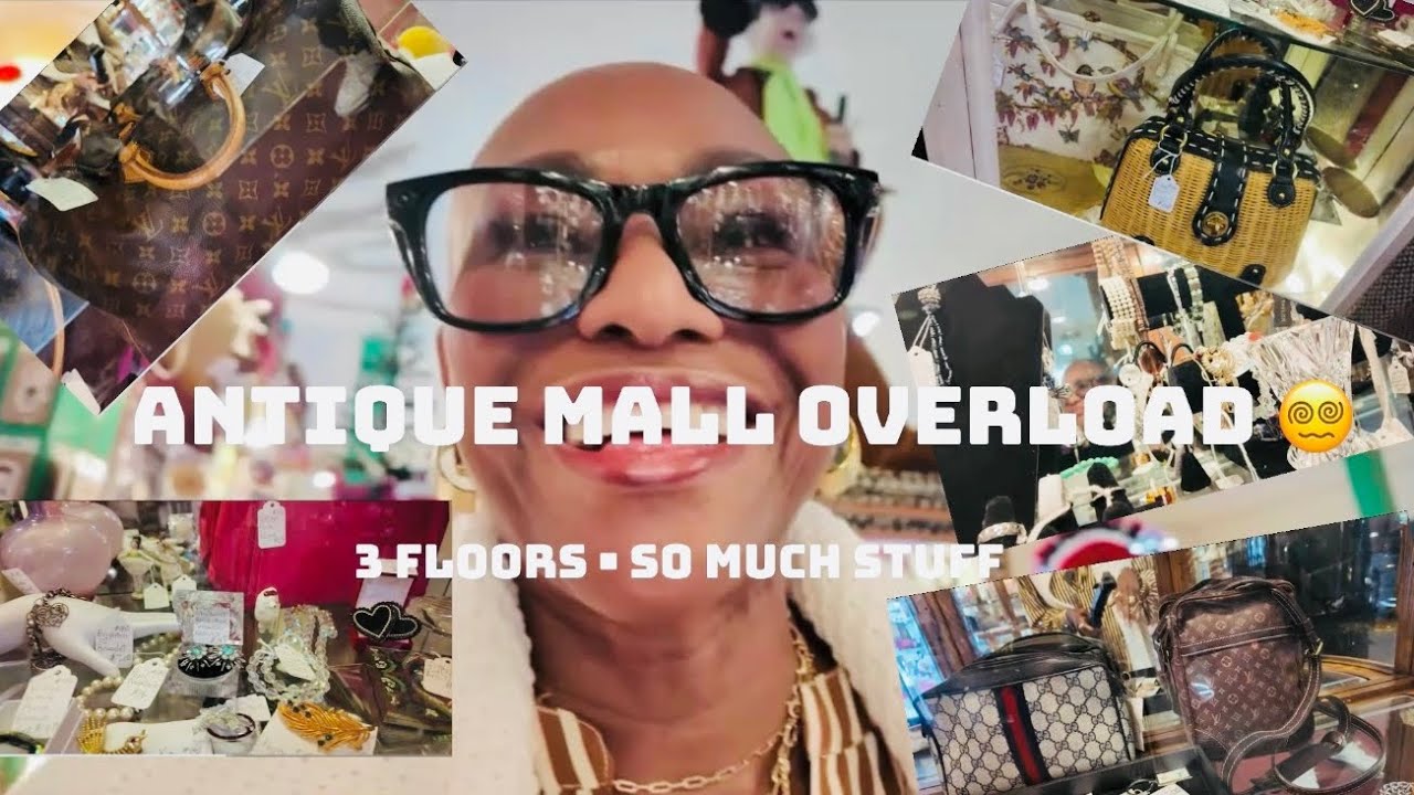This Antique Mall Was Overwhelming ~ Downtown Riverside CA