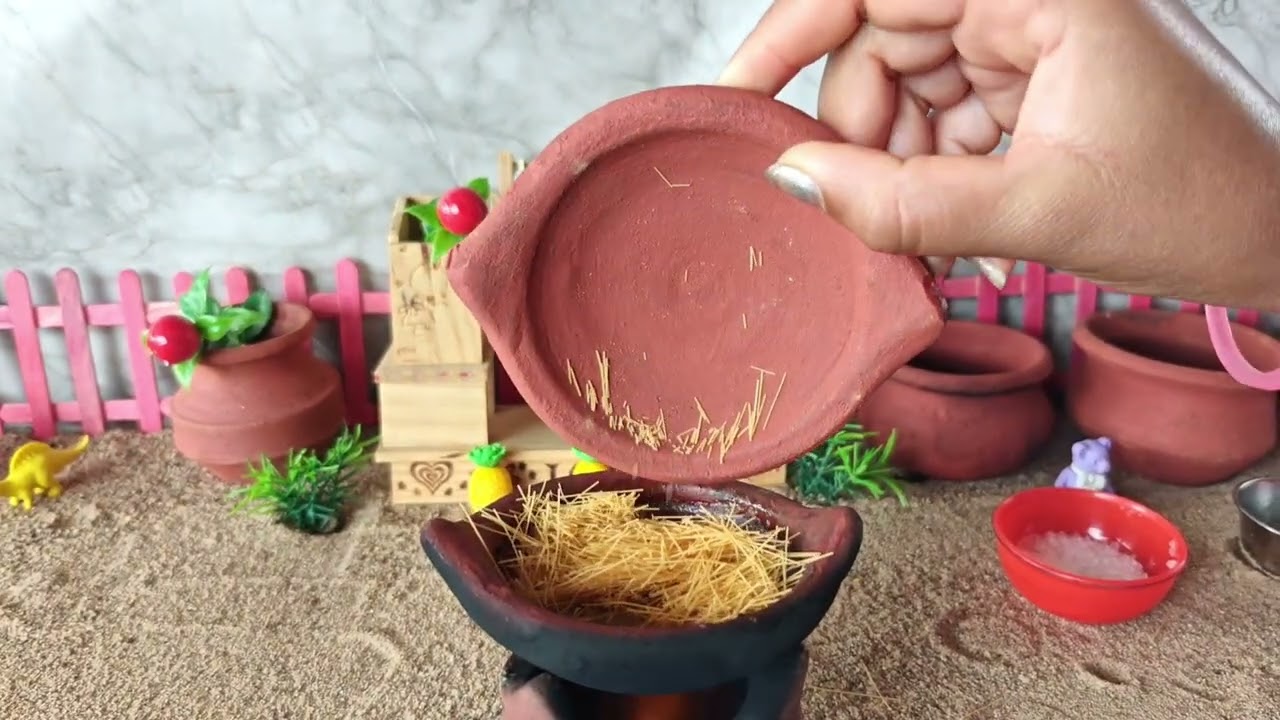 Sev Recipe | Mini kitchen Life | Mini cooking 