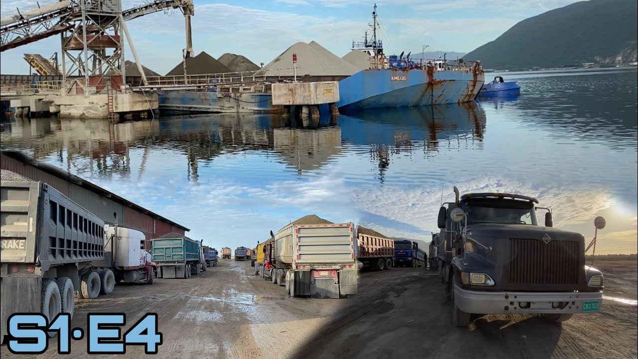 Jamaica Pre-Mix & Aggregates l Loading Barge | S1•E4 #kenworth #peterbilt #truck