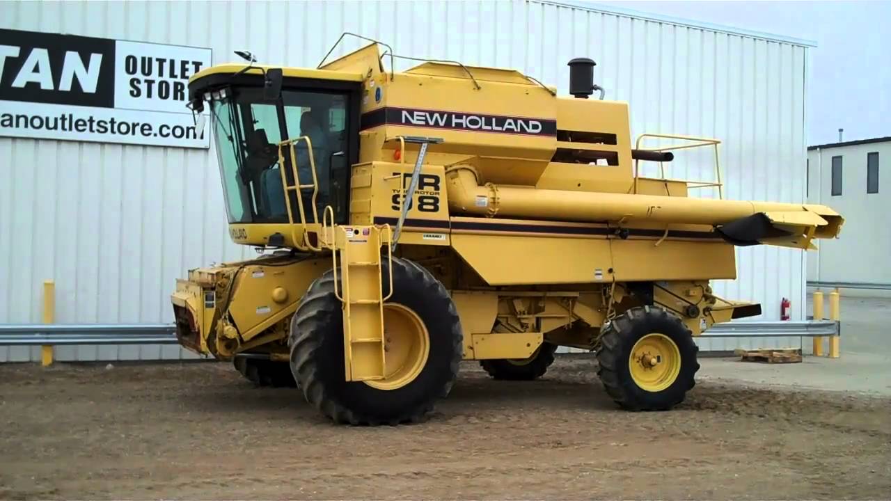 1996 New Holland TR98 Used Combine 2563 Sep Hrs www.titanoutletstore.com