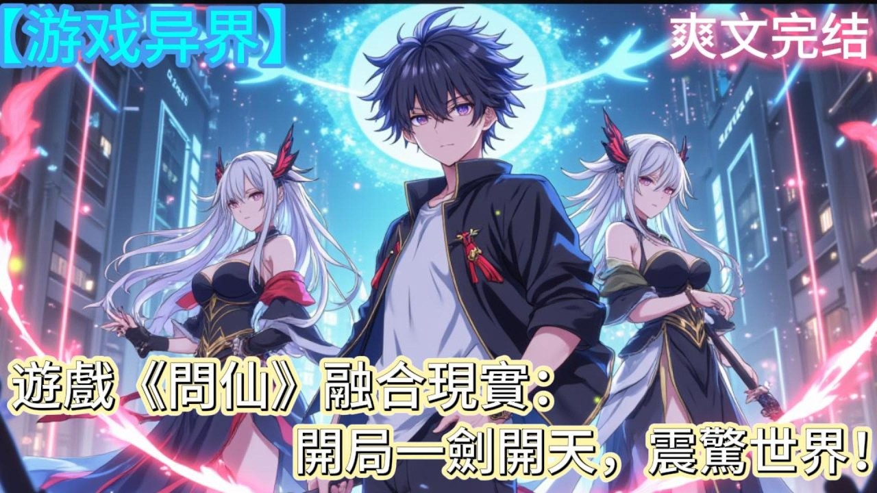 遊戲《問仙》融合現實：開局一劍開天，震驚世界！#异界 #游戏异界 #穿越游戏 #玩家异界 #异界冒险 #游戏小说 #异界小说