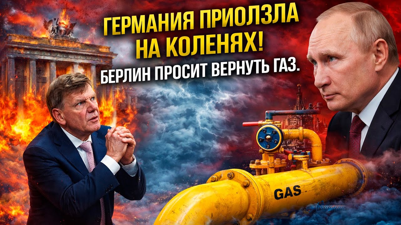 ГЕРМАНИЯ ПРИПОЛЗЛА НА КОЛЕНЯХ Тайные переговоры о возврате газа !