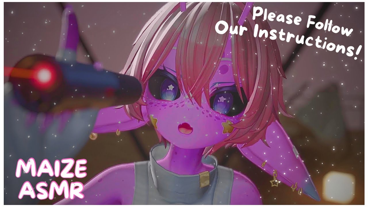 Did a Little Stardust Land in Your Eyes? Gentle Alien Eye Check-Up! VRChat ASMR