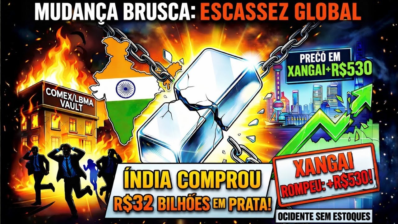 URGENTE: A "Baleia Indiana" acaba de monopolizar o mercado de prata — você está preparado?