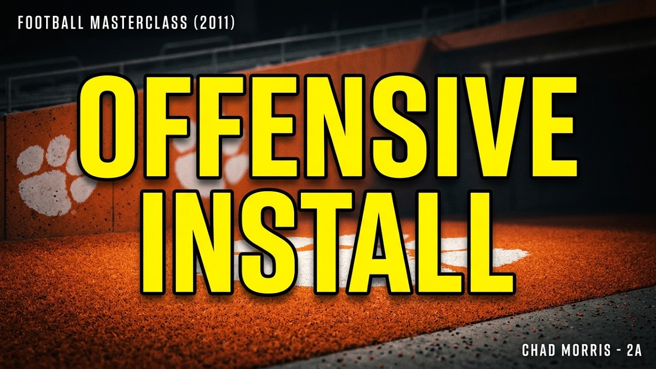 Chad Morris Offensive Install (2011) - 2A