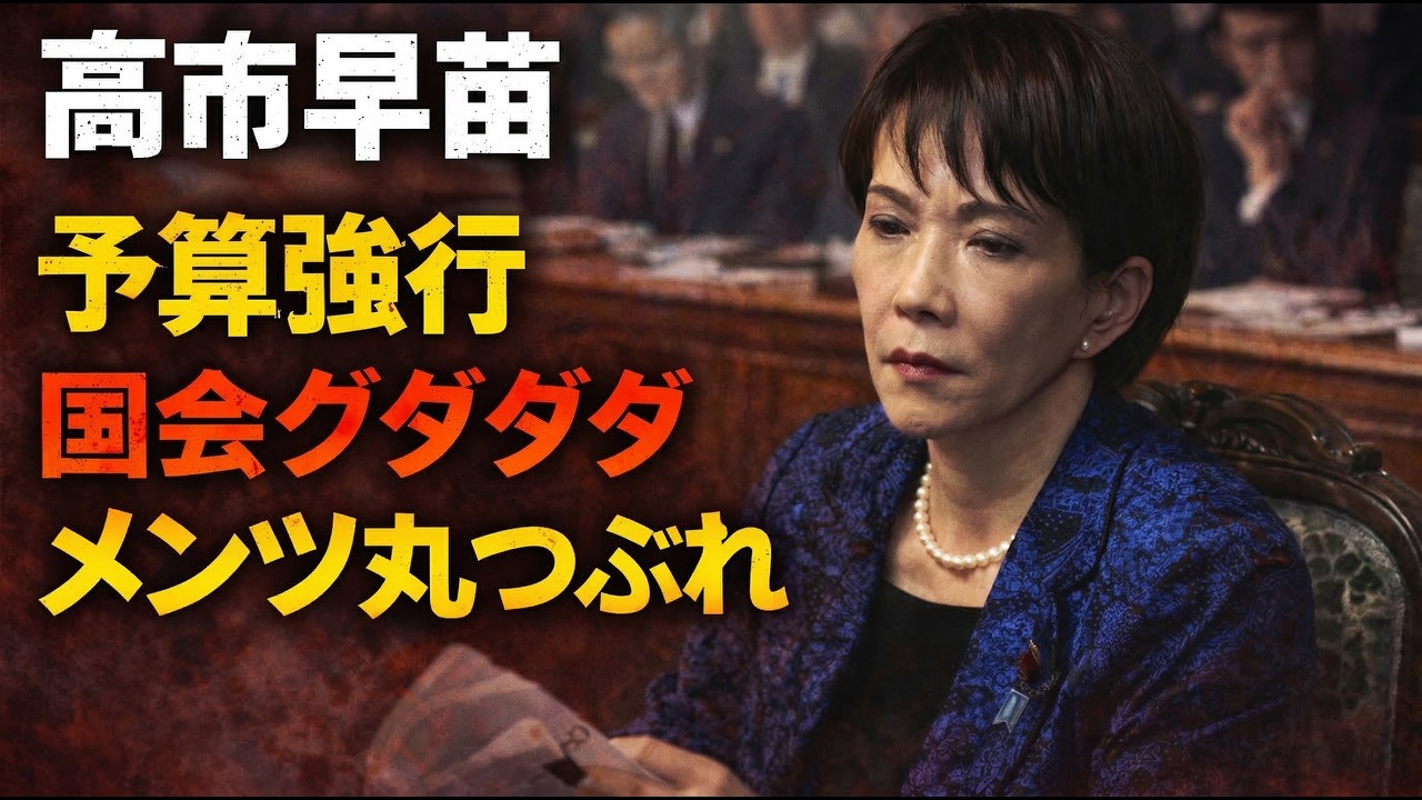 高市首相、国民民主が反対でメンツ丸つぶれ。来年度予算案、衆院で強行。採決元朝日新聞・記者佐藤章さんと一月万冊