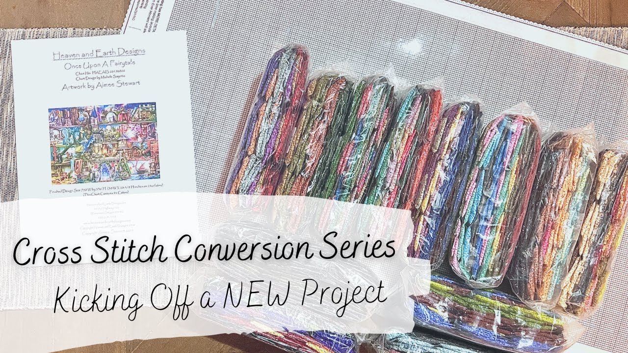 A New EPIC Project With 402k+ Diamonds! Converting a Cross Stitch Pattern to a Diamond Painting