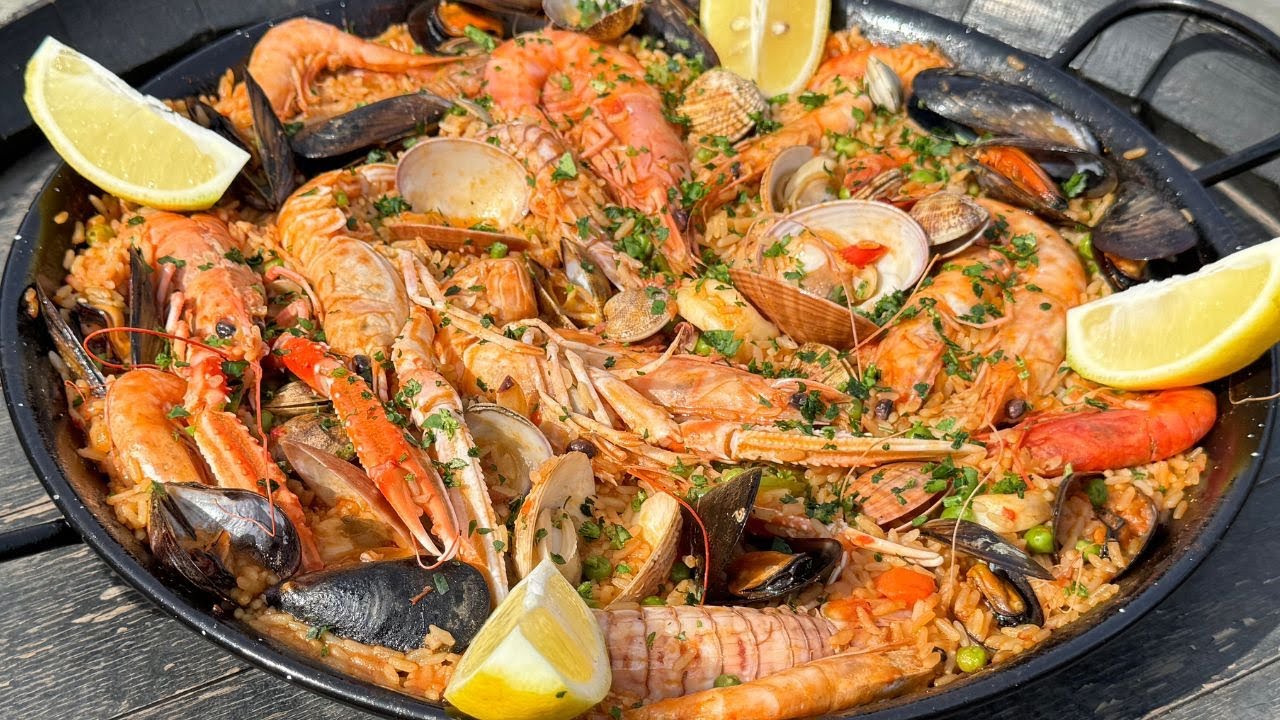 PAELLA DI PESCE A MODO NOSTRO CON GIORGIO DI IBERICO