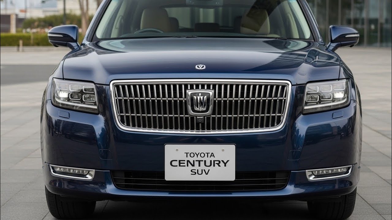 Desperation 2026 Toyota Century SUV Blue Luxury Reveal Hustage