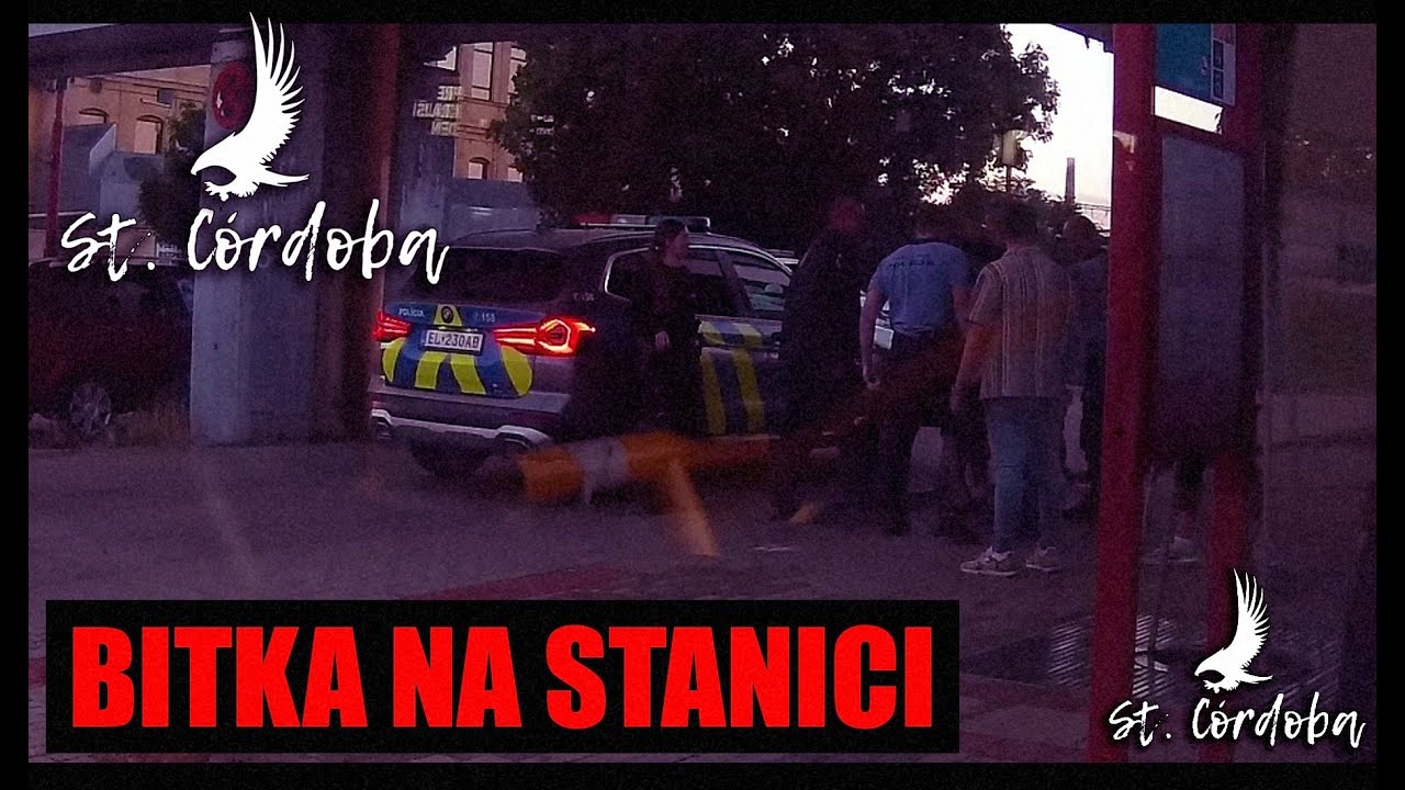 BITKA NA STANICI, ŽENA V PROTISMERE,NEHODA 2 ÁUT : D-DashCam 26 (St.Córdoba 2.07 DashCam) BUS driver