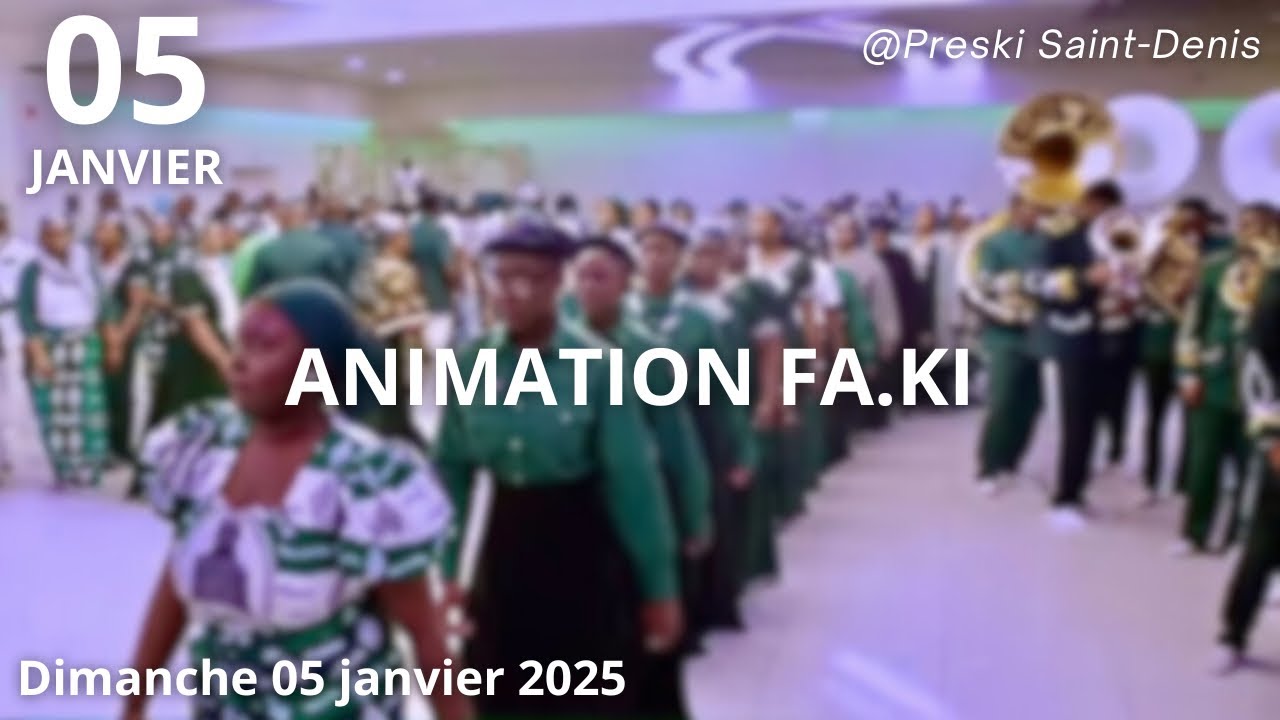 20 MINUTES ANIMATION FAKI - 05 JANVIER 2025 - SAINT DENIS
