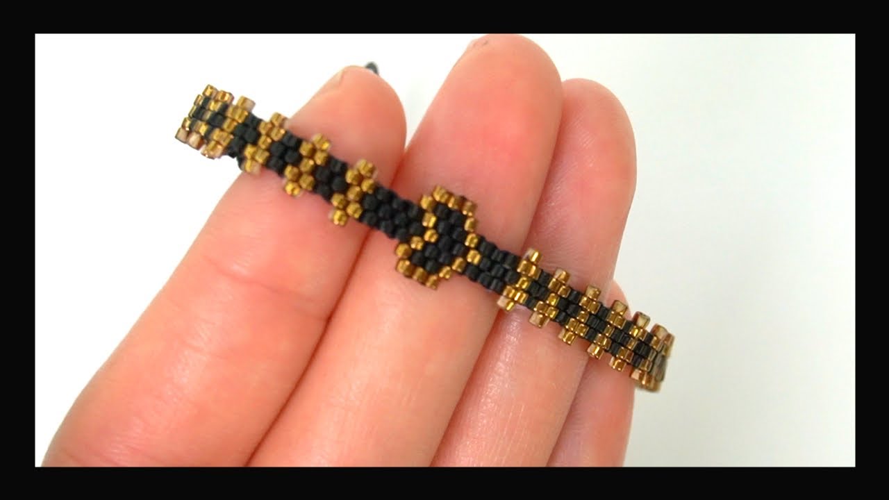 Pulsdera de miyuki/Peyote Stitch/Corazon