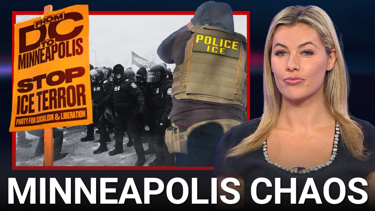 Violent anti-ICE protesters exposed as they march in Minneapolis